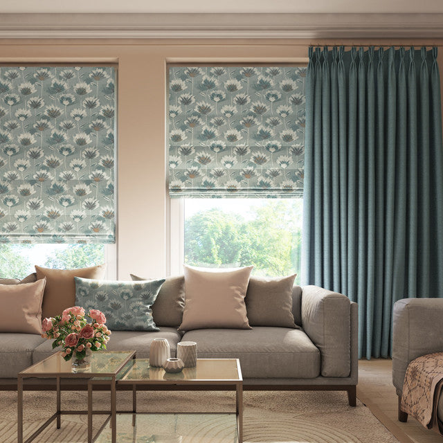 Embellish Your Home's Windows With The Right Modern Roman Shades!