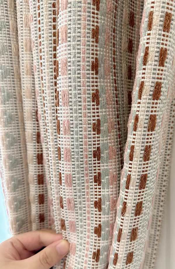 Alora Dot Linen Cotton Custom Curtain