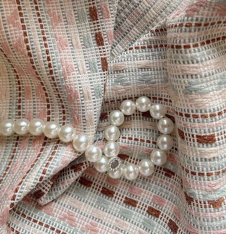 Alora Dot Linen Cotton Custom Curtain