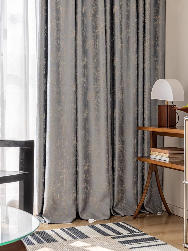 Seaton Textured Noise-Reducing Custom Blackout Curtain