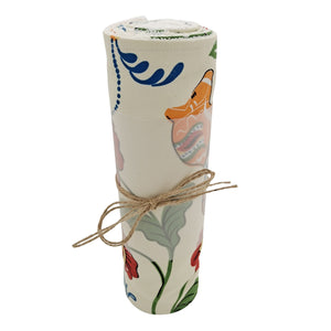 Paperless Kitchen Towels, Reusable paper towels roll with snaps，Zero Waste，Multi-use, Kitchen Clothes, Dish Towels，Colorful flower