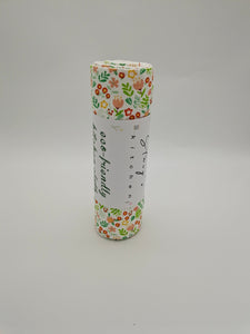 Paperless Towels with Snaps, Zero Waste Pre-Rolled , Kitchen Clothes, Reusable paper towels roll,  Dish Towels Colorful Floral
