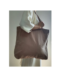 Light brown tote bag, cotton linen tote bag, market bag, linen bag, shopping shoulder bag， travel bag，beach bag，Literary and elegant